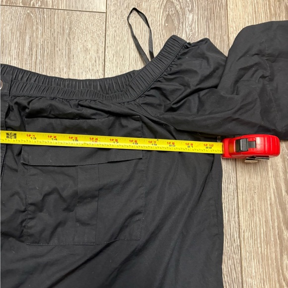 Free People Black Off-Shoulder Blouse - Picture 9 of 11